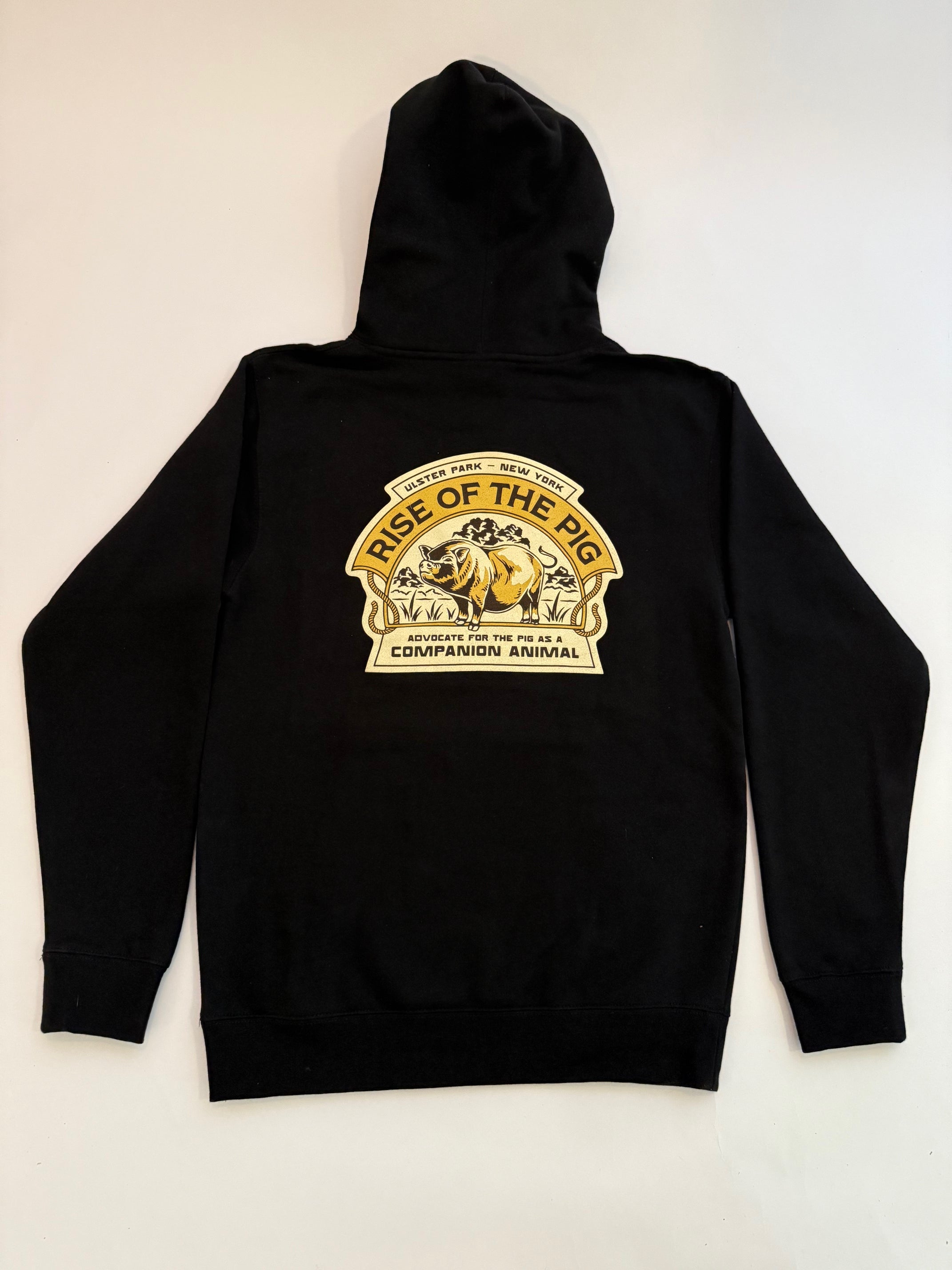 Rise of the Pig Black Hoodie